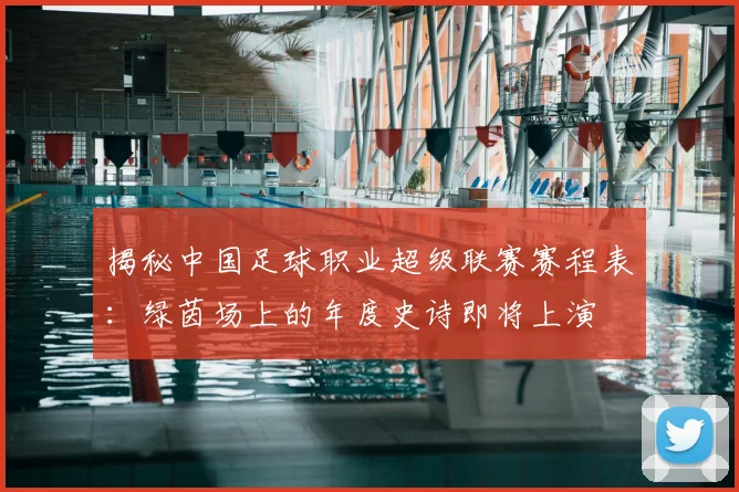 揭秘中国足球职业超级联赛赛程表：绿茵场上的年度史诗即将上演